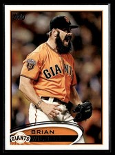 2012 Topps #260b Brian Wilson