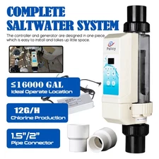 EC20 Smarter Chlorinator Salt Water Pool Chlorine Generator System ≤16,000 gal