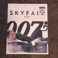 Skyfall (Blu-ray/DVD, 2013) James Bond 007, Daniel Craig, w/ slipcover