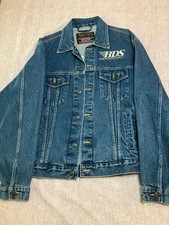 Denim Jacket Xxl Embroidered Blower Drive Service Bds 14oz Stone Washed