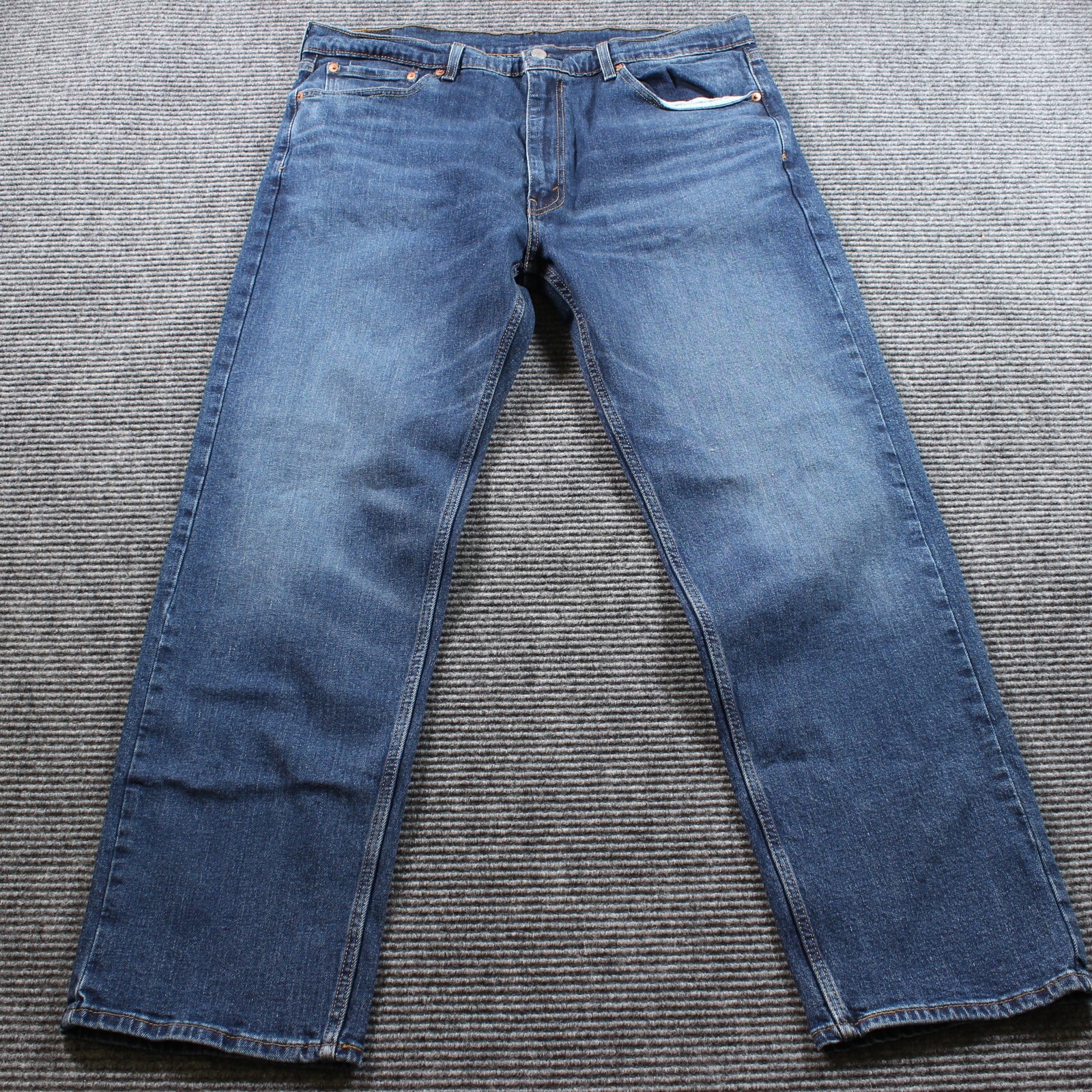 Levi's 506 Jeans Men's 38x32 Blue Comfort Straight Stretch