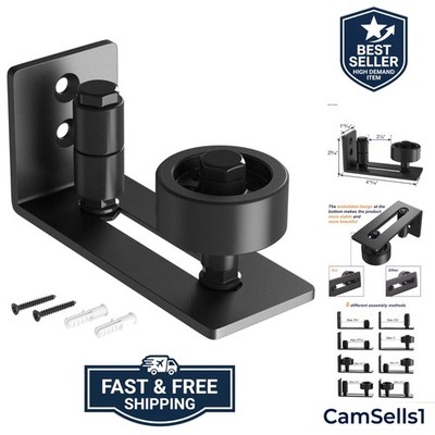 Sliding Barn Door Floor Guide for Bottom Adjustable Roller - 8 Setup Options ...