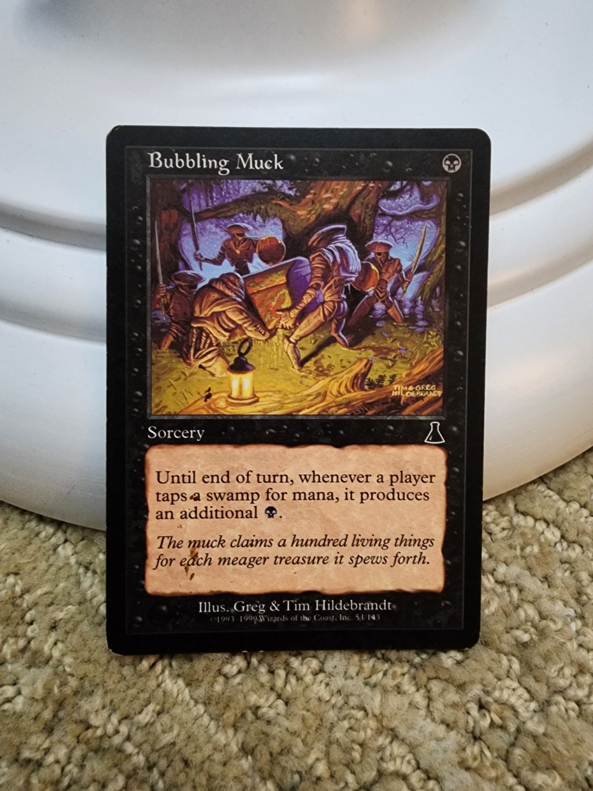 Bubbling Muck x1 Urza's Destiny #54 NM 1999 MTG vintage