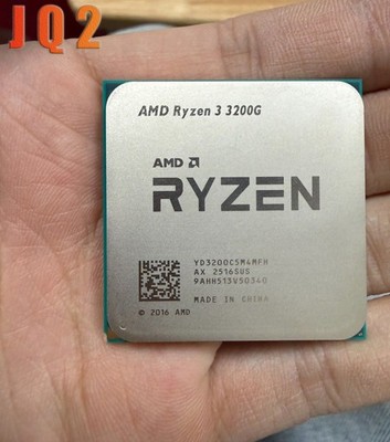 AMD Ryzen 3 3200G  AM4 CPU Processor Desktop 3.6-4.0GHz 4-Core 4thr R3 3200G