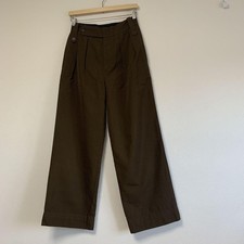 Margaret Howell Wide Pants Wool Brown Size 2 27" Ladies