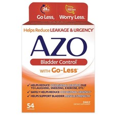 AZO Bladder Control With Go-Less Daily Supplement, Capsules, 54ct