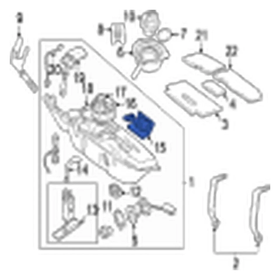 For Jaguar XKR 2000-2006 Jaguar NNA6020AA Fuel Pump Tank Seal - Image 3 of 3