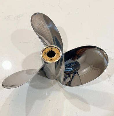 10.38 X18P CHOPPER | 48-43592A71 Outboard Boat Prop fit Mercury 25-60hp 13spline