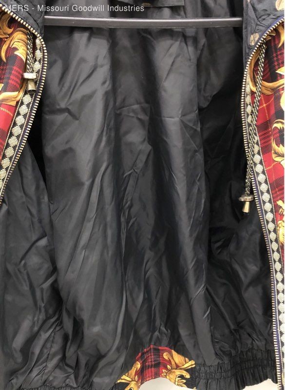 Active Elements Mens Multicolor Baroque Plaid Zip… - image 3