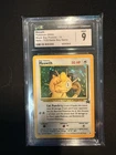 Meowth 10/53 Wotc Promo Holo CGC 9 - Cross Grade Candidate for PSA - New Cert