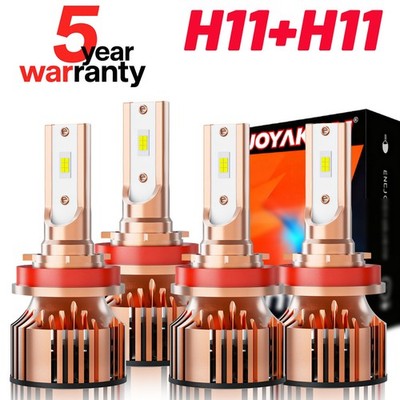 For Toyota Tacoma 2016-2023 4Pcs CSP LED Headlight Bulb Kit High Low Beam 6500K
