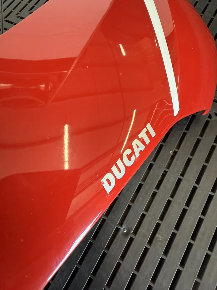 DUCATI PANIGALE V4 2018-2019 GENUINO OEM CAPÓ SUPERIOR CARENADO CUBIERTA Foto 3 de 4