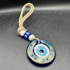 Evil Eye Wall Hanging Handmade Glass Home Decor Large Ornaments
