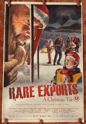 Rare Exports A Christmas Tale Poster SS 27x40 2010 ORIGINAL THEATRICAL RARE MINT