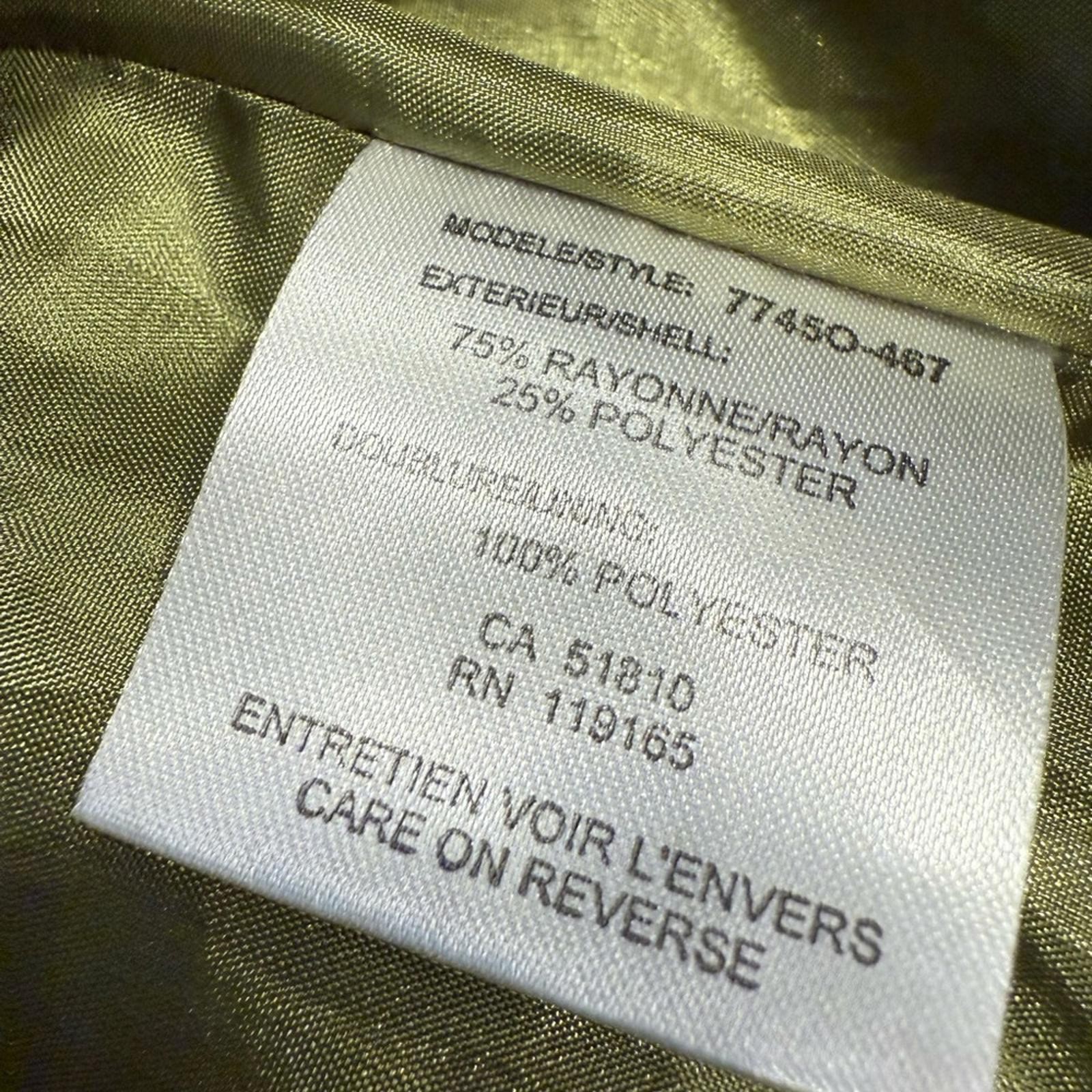 Tribal green snake patterned jacket textured ribb… - image 9