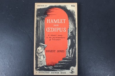 Hamlet and Oedipus Ernest Jones 1954 Anchor Book Psychoanalysis Literature PB