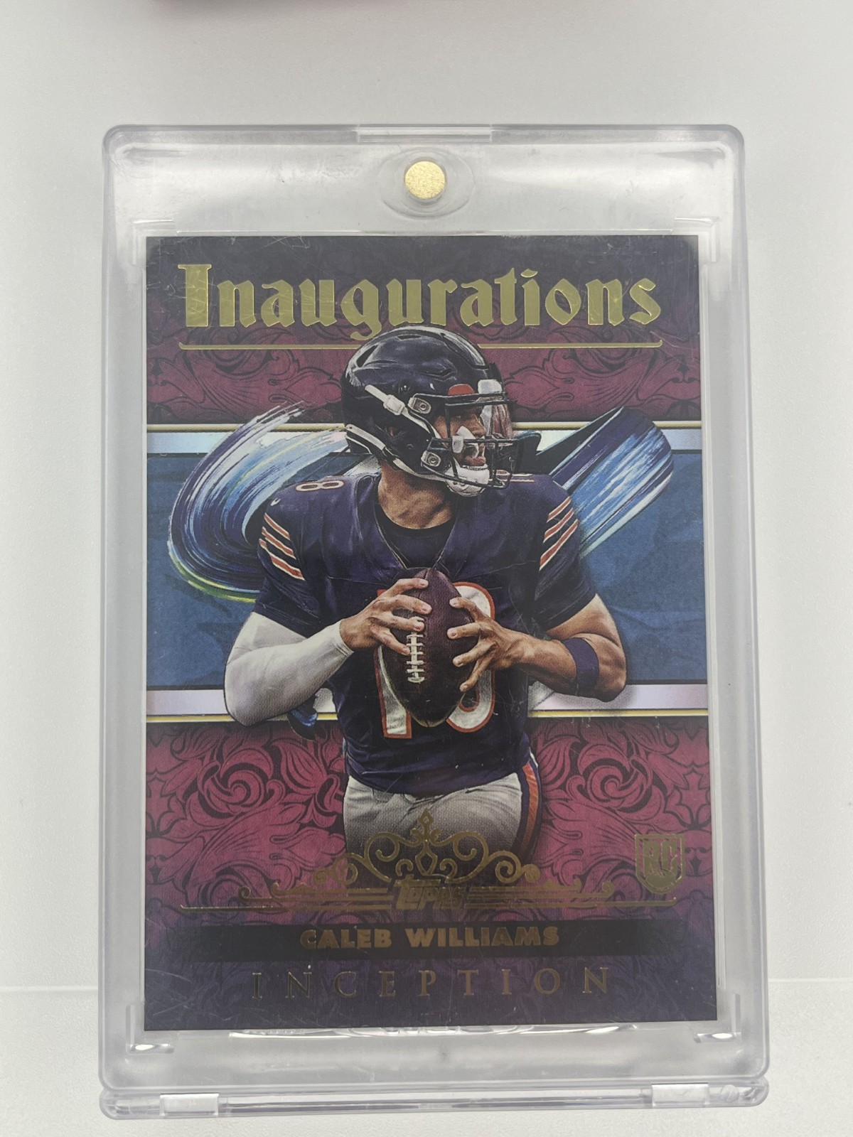 2024 Topps Inception Caleb Williams Inaugurations Rookie RC SSP Case Hit #I-1