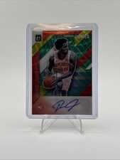 2019-20 Donruss Optic Signature Series Green Wave Damian Jones Autograph HAWKS