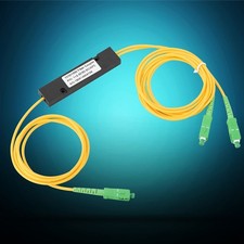 SC APC 1X2 PLC Singlemode Fiber Optical Splitter SC/UPC PCL Splitter