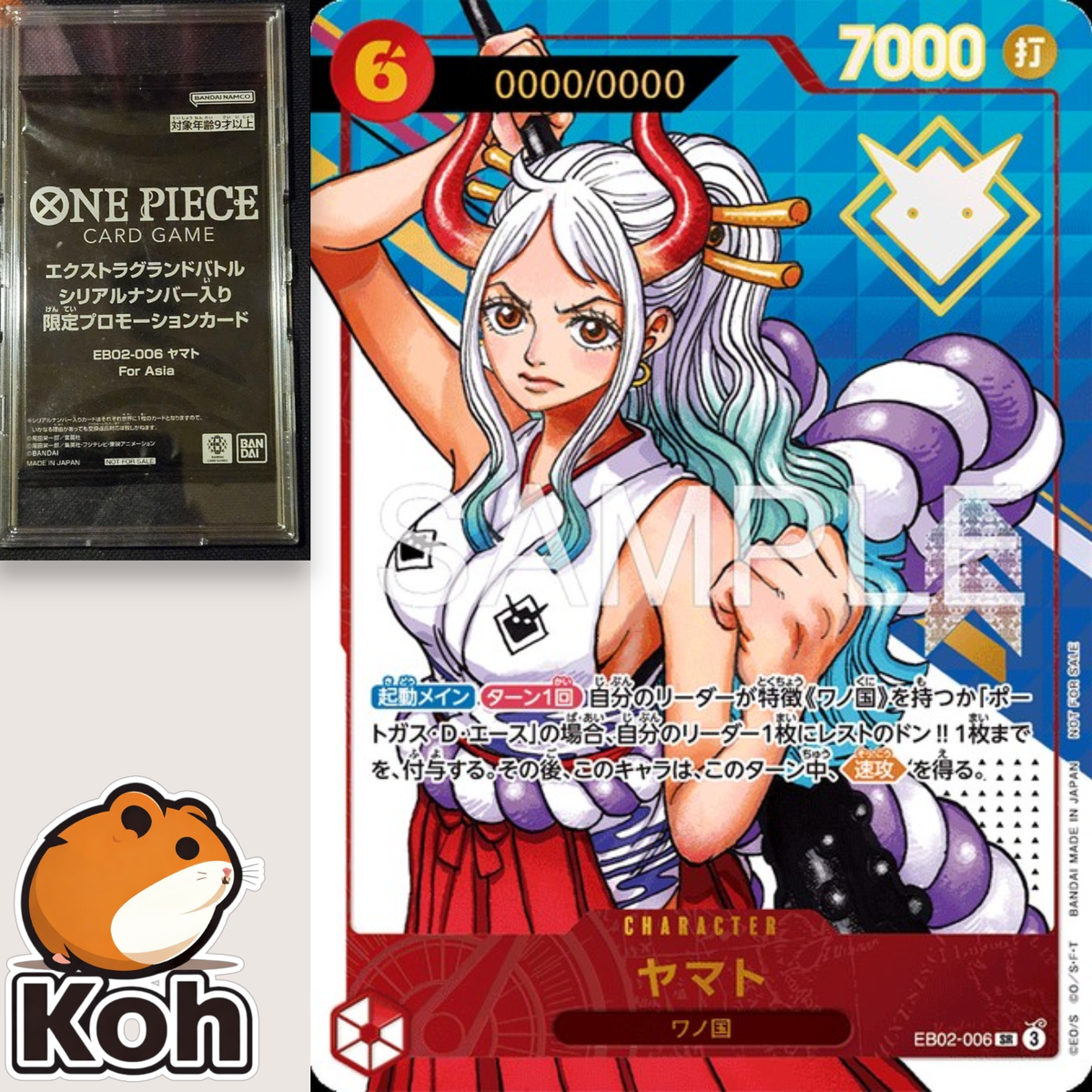 Yamato様 Yamato SR EB02-006 Extra Grand Battle for Asia 2026 Top Prize