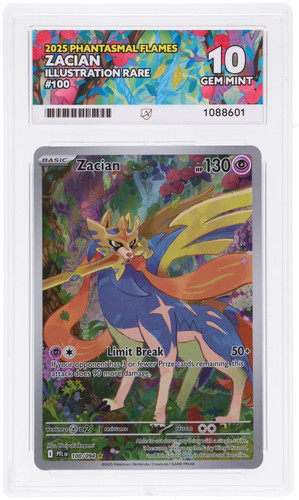 Zacian graded ACE 10 for sale on eBay