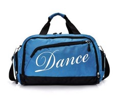 Women's Dance Duffle Bag Girls' Ballet Bag Blue dance