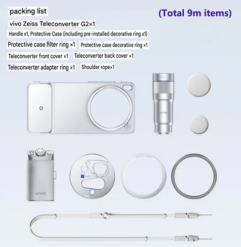 ViVO X300 Ultra Teleconverter, Photographer Camera Handle Case Kit, (3 Options) - Picture 6 of 22