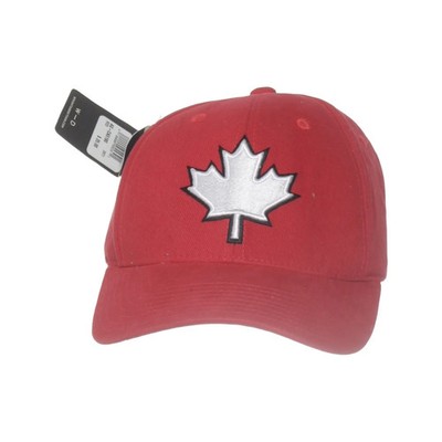 Wright & Ditson, Baseball-Mütze, Größe: ONE SIZE, Baumwolle, Rot/Weiß #L0E