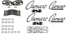 1968 Camaro Ss 350 Emblem Kit 1968 Camaro Ss Emblems  9 Emblem Set W Nuts