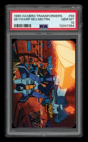 1985 Hasbro Transformers Set-Break # 59 Skywarp Rev.Mgtrn. PSA 10 GEM MINT