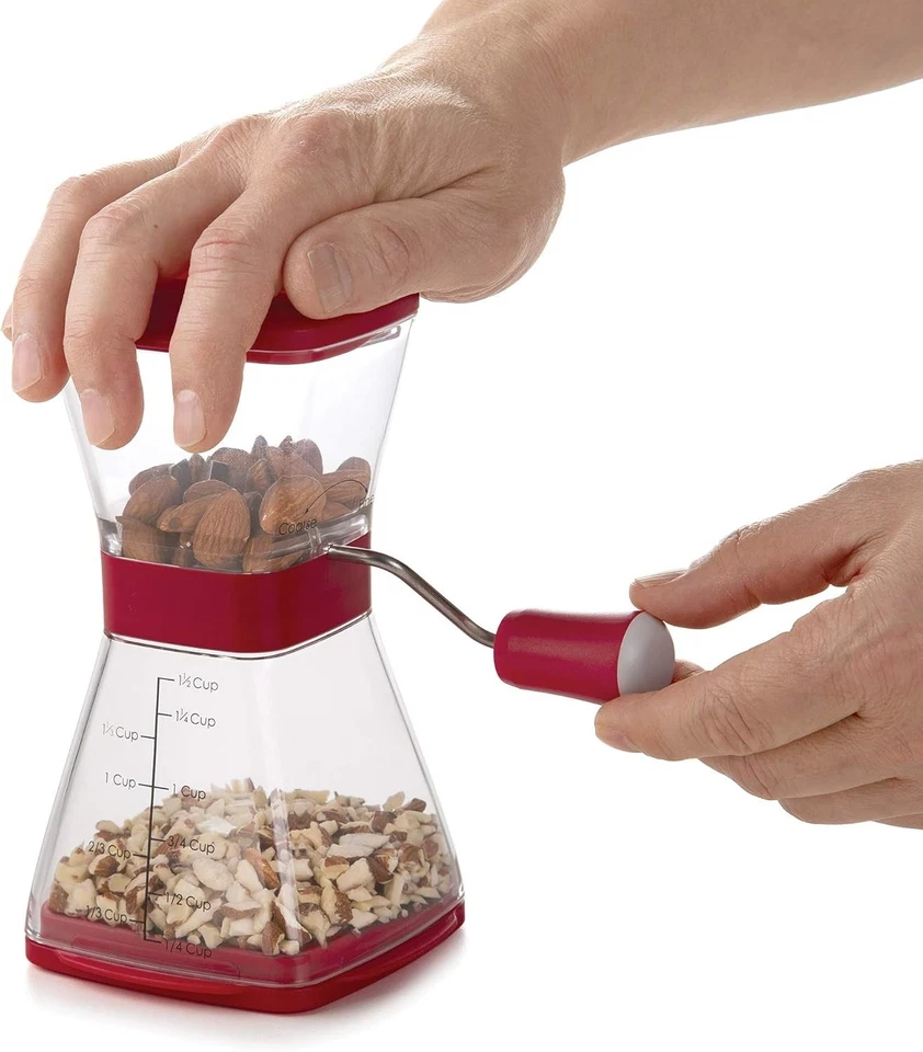 Molinillo manual de nueces para picar nueces y semillas, fácil de usar, US NUEVO - Image 3 of 4