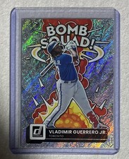 Panini 2022 Donruss Bomb Squad Vladimir Guerrero Jr. #BS-2 Blue Jays rapture