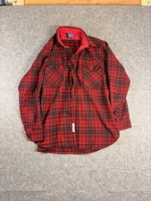 Vintage Pendleton Shirt Mens Large Country Traditionals Flannel Tartan Plaid