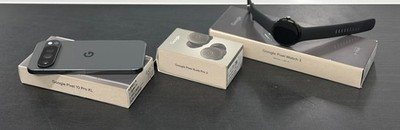 Google Pixel 10 Pro XL 5G 256GB 16GB (Obsidian) Pixel Buds Pro 2 + Watch 3 45mm