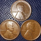 1918 pds Wheat Penny/Cent (VG,VG,F : weak obv) : Comb. Shipping