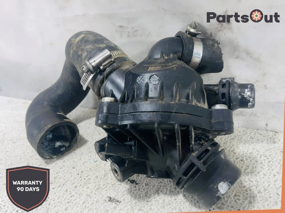 2007 - 2010 BMW X5 E70 E71 3.0L caixa de termostato líquido de arrefecimento 7550172 fabricante de equipamento original - Imagem 2 de 4