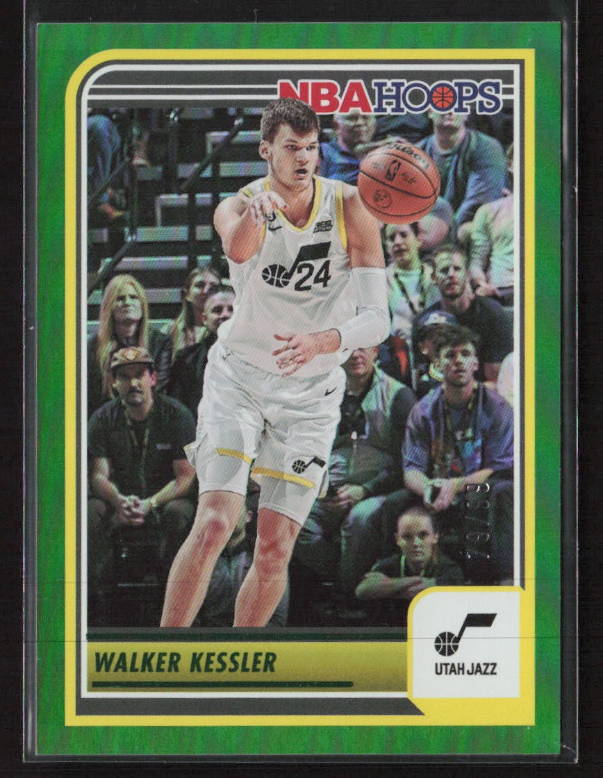 Walker Kessler 2023-24 Hoops #13 Green /99 Utah Jazz