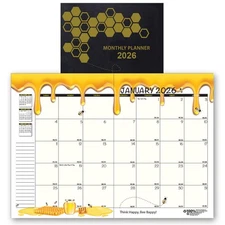 2026 Honeycomb 266-02 HOD26602 Monthly Planner by House of Doolittle, 7 x 10"