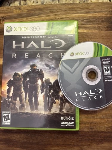 Halo: Reach Xbox 360 Video Game with Case Tested Working