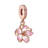 Pandora Moments Charm KirschblüTe RoséVergoldet 780667C01