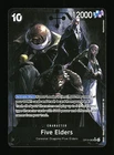 Five Elders (Alternate Art) OP13-082 Carrying On His Will NM