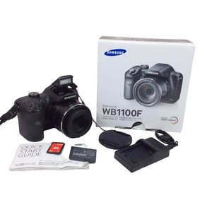 Samsung WB1100F Bridge Digital Camera Black 16.4MP 35x Wi‑Fi 3in LCD - BOXED
