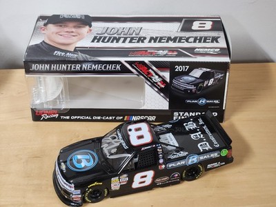 AUTOGRAPHED 2017 #8 John Hunter Nemechek Plan B Sales 1/24 Action NASCAR Diecast