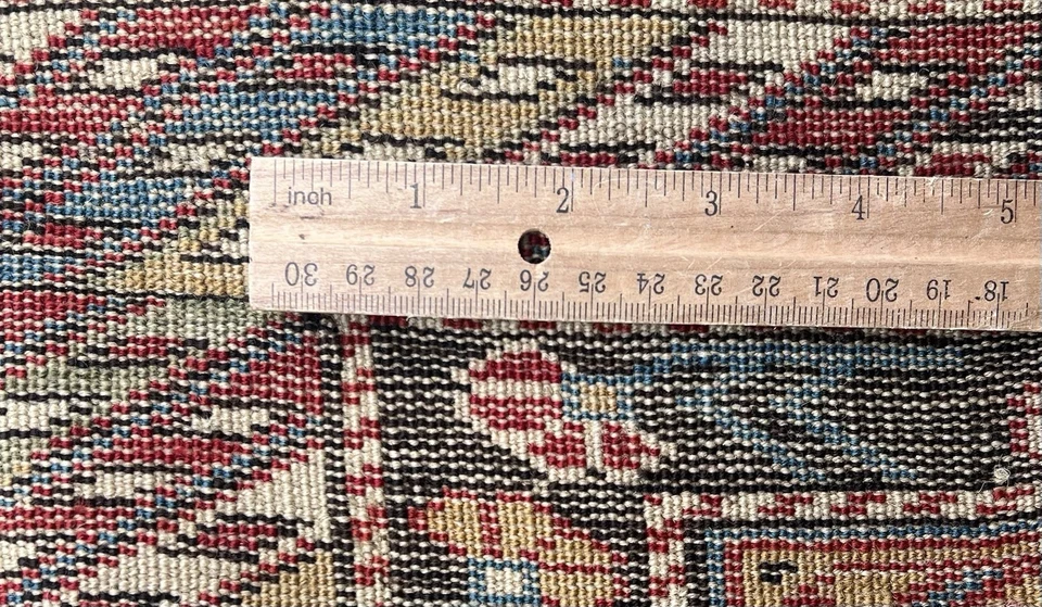 ANTIGUO PERPEDILL SHIRVAN CAUCÁSICO FINO TAMAÑO RARO DE 3'11"X5'6" anterior a 1900 Foto 3 de 4