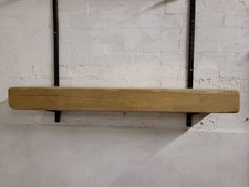 Solid Oak Beam Fireplace Mantel Shelving Planed & Sanded 220x120 X 1.2m  (133)