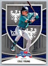 Cole Young 2024 Panini Crusade #99 Silver Seattle Mariners