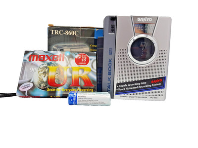 Sanyo TRC-860C Diktiergerät Standard Kassetten Diktiergerät Diktiergerät