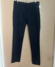 Nautica Girls' Navy School Uniform Pants Size 14 Adjustable Waistband NWT