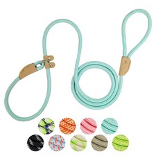 Slip Lead Rope Dog Leash Heavy Duty for Training, Nylon Strong Slip Leads for...