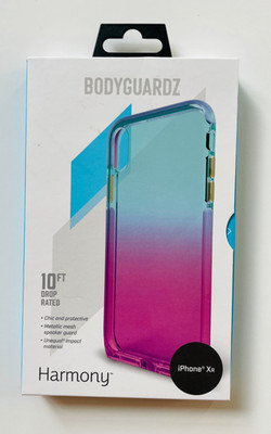 Original BODYGUARDZ Back Case Hülle Apple iPhone XR Klar Mehrfarbig